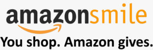 image may contain: amazon smile logo "You shop. Amazon gives.", click here to go to purchase items from amazon.com while benefitting Hannah Center